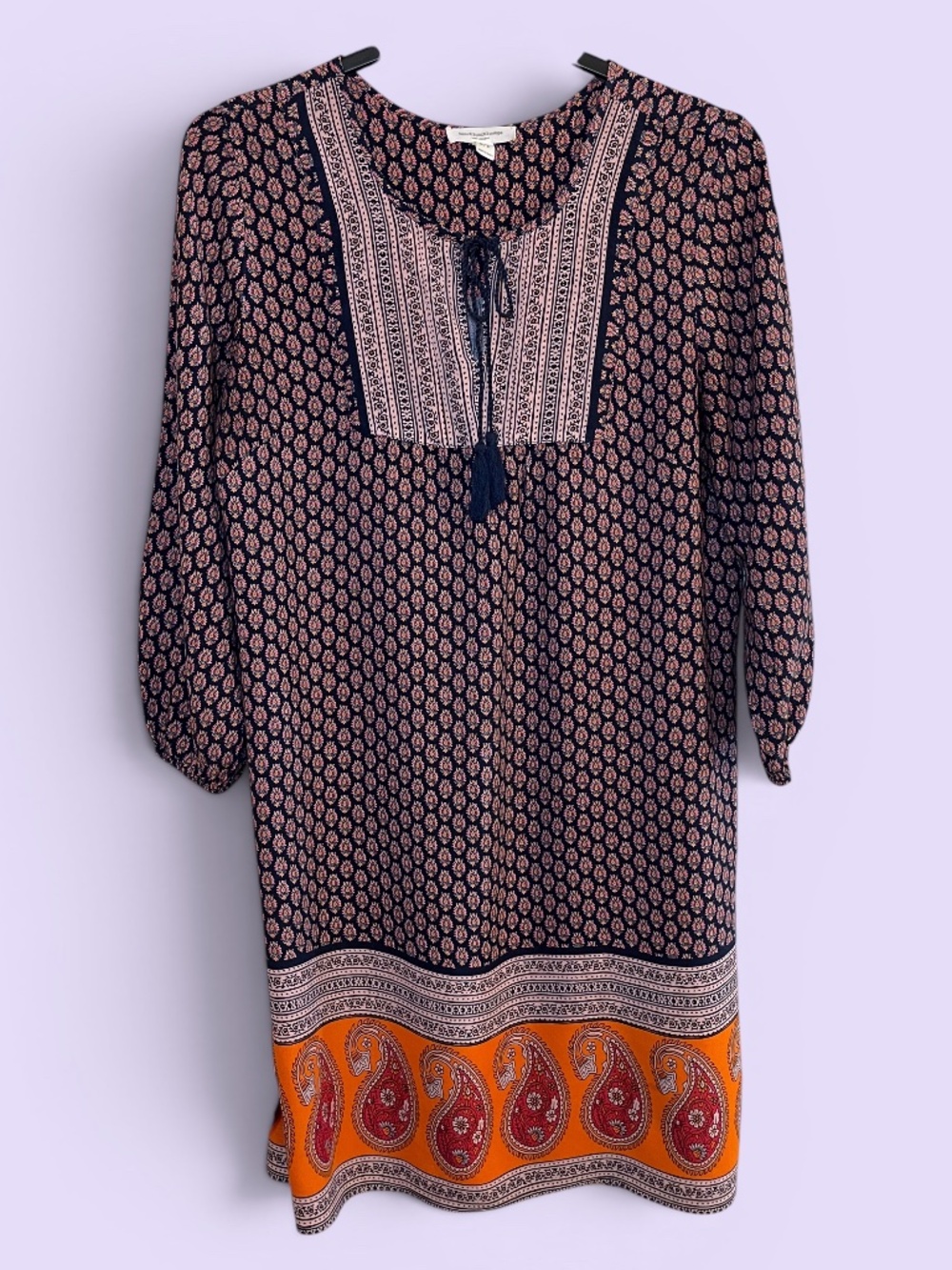 beachlunchlounge Flowy Boho Shift Dress Size Small